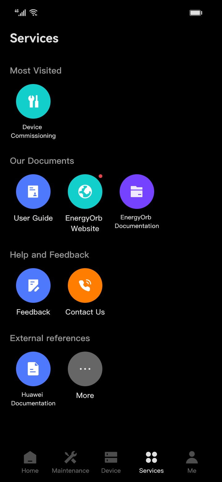 Vista previa de la app Energy Orb 5